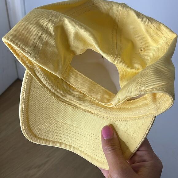 Maine Nubble Light Yellow Embroidered Adjustable Baseball Cap Hat NWOT - Picture 3 of 4